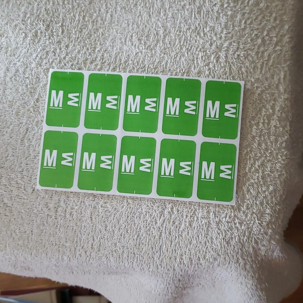 New Smead Color Labels 